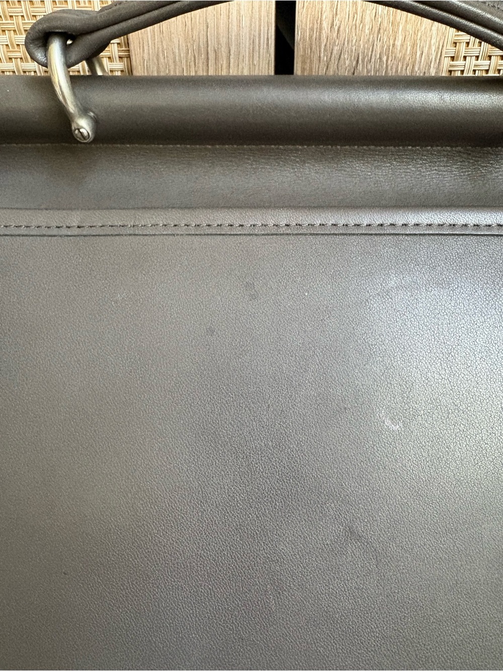 COACH Vintage Willis Grey Gray Leather Crossbody Shoulder Bag Handbag 9927 - Picture 13 of 13